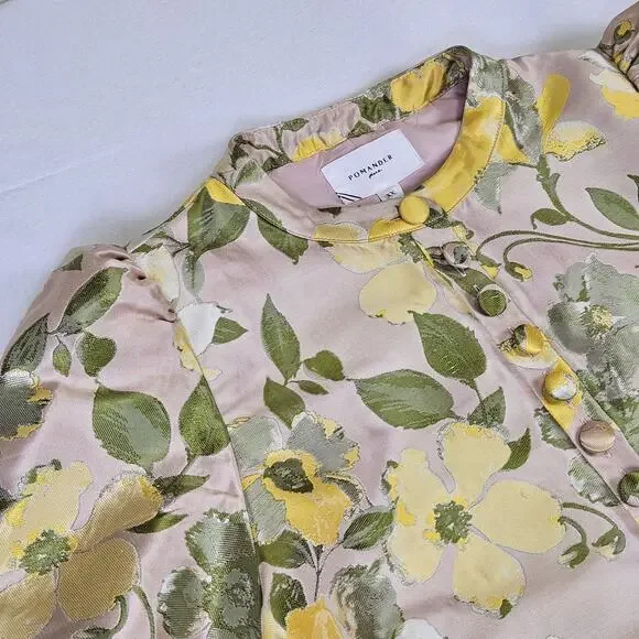 NWT Tuckernuck Pomander Place Dress XXL Daylily Jacquard Samantha Mini Floral - Picture 9 of 16